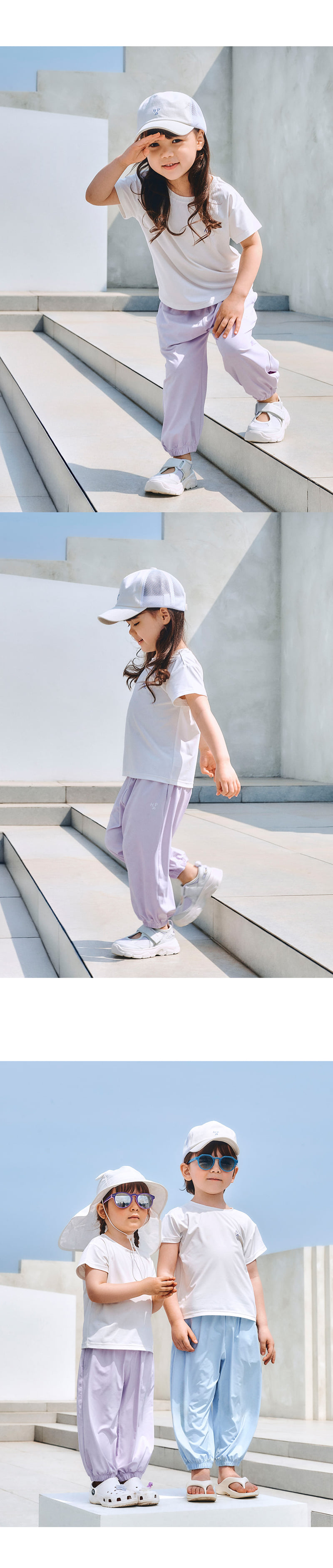 Kids Clara - Korean Baby Fashion - #babyoutfit - UV Ice Jogger Pants - 7