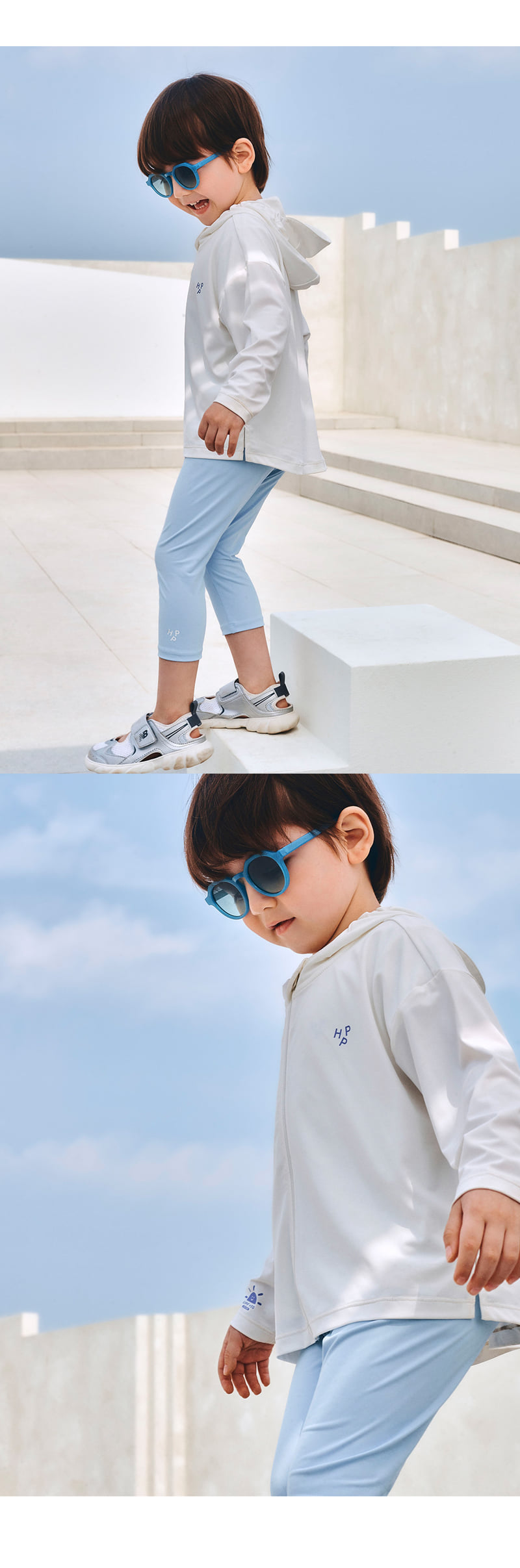 Kids Clara - Korean Baby Fashion - #babyoutfit - UV Ice Cooling Leggings - 5