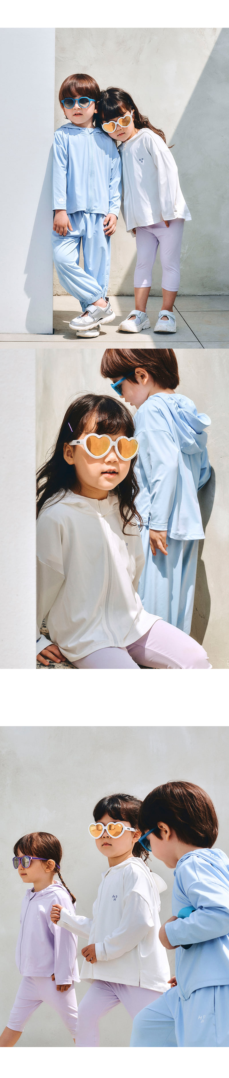 Kids Clara - Korean Baby Fashion - #babywear - UV Ice Hooded Jumper - 6