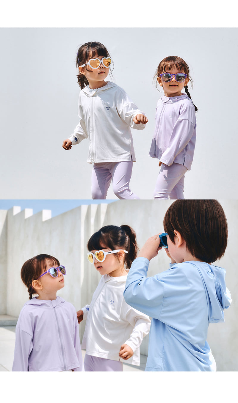 Kids Clara - Korean Baby Fashion - #onlinebabyboutique - UV Ice Hooded Jumper - 7
