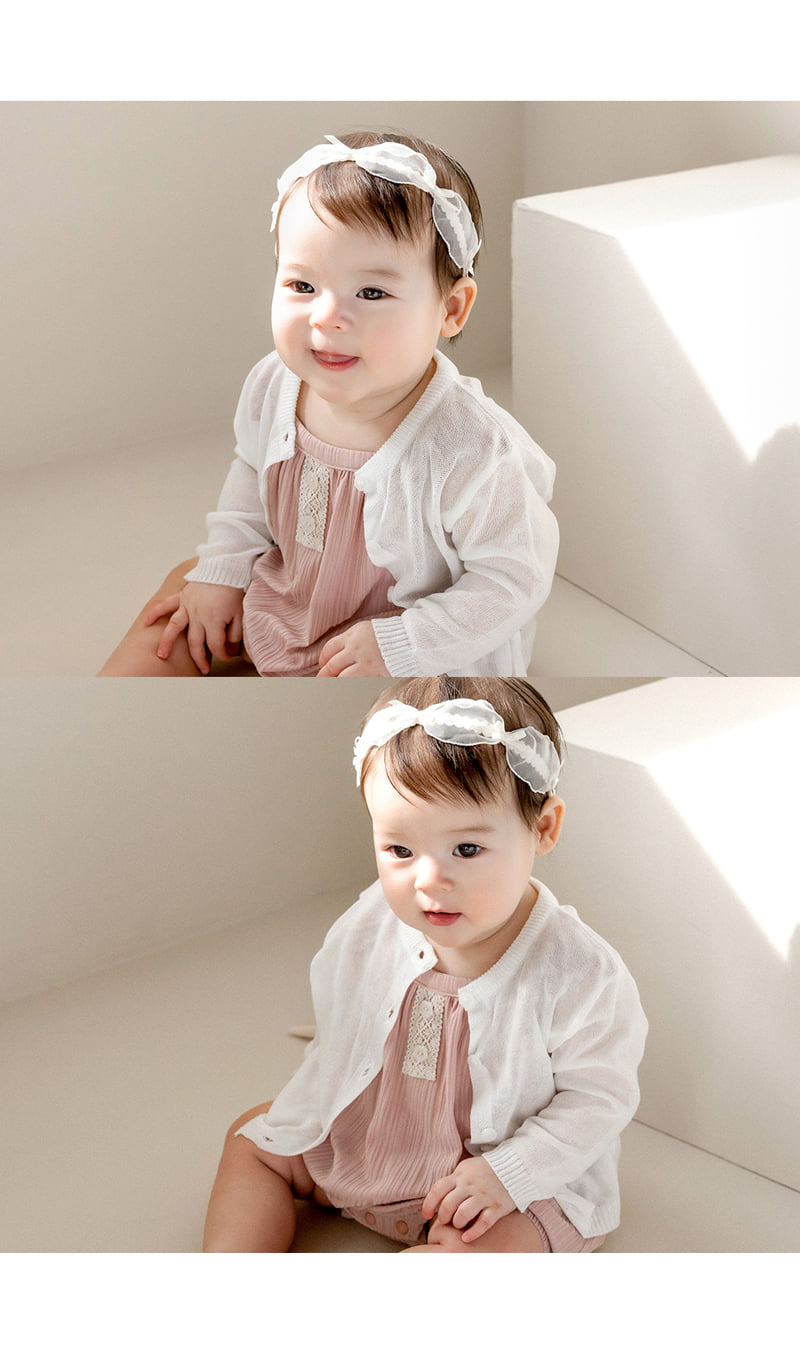 Kids Clara - Korean Baby Fashion - #babywear - Mine Knit Baby Cardigan - 4