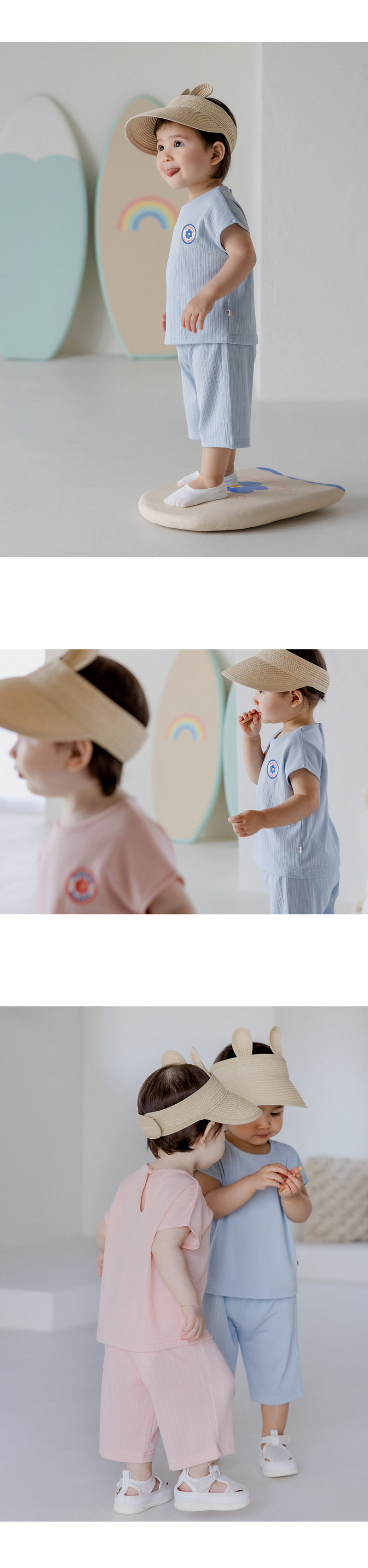 Kids Clara - Korean Baby Fashion - #onlinebabyboutique - Lati Pleats Baby Set-up - 3