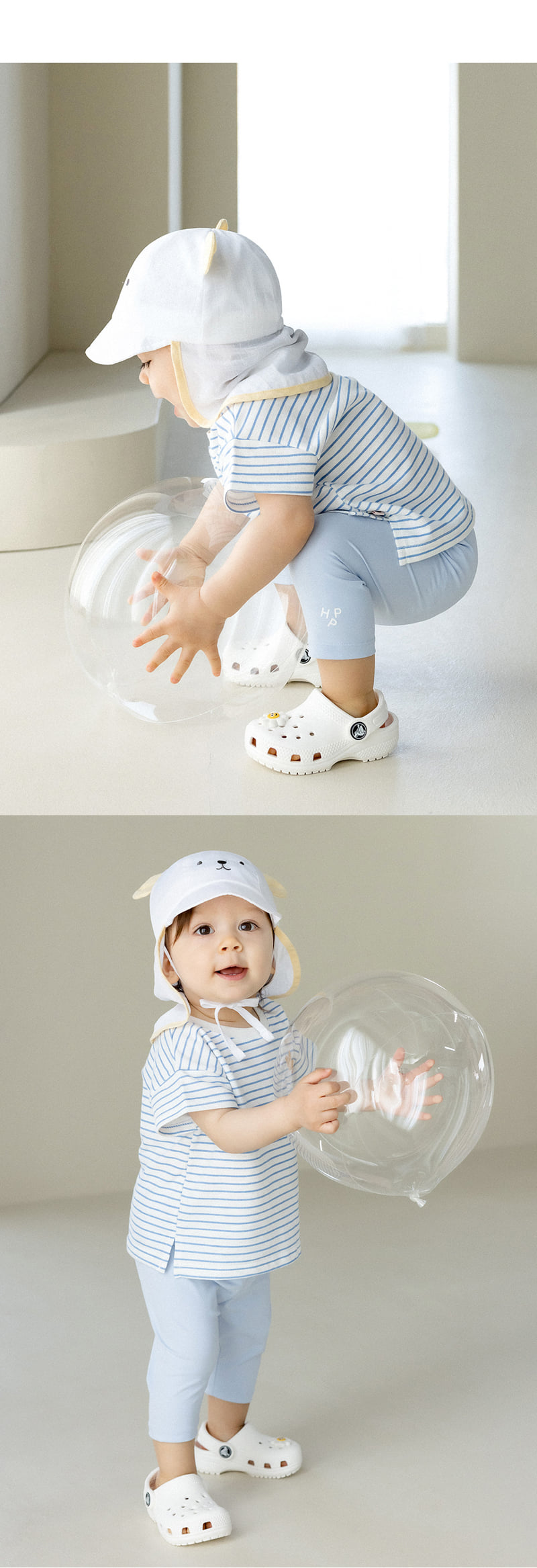 Kids Clara - Korean Baby Fashion - #onlinebabyshop - UV Ice Cooling Leggings - 9
