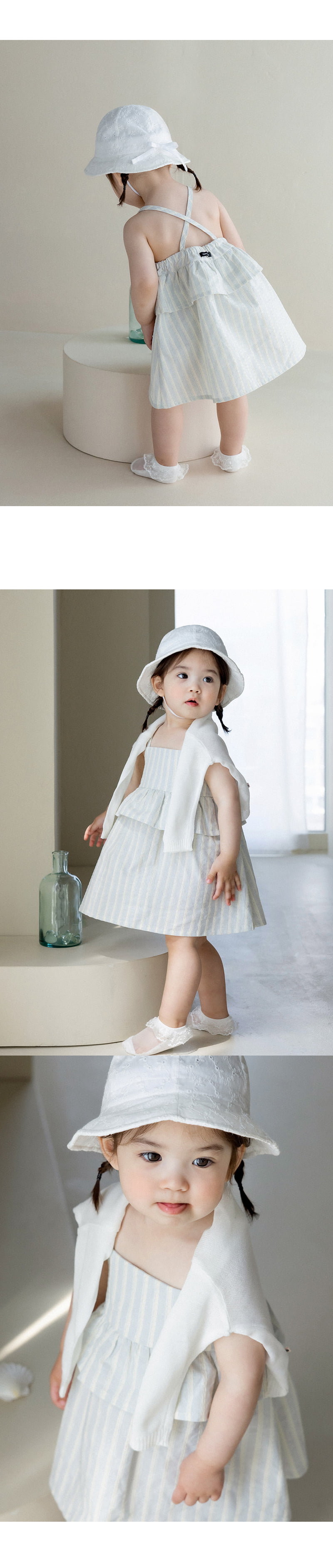 Kids Clara - Korean Baby Fashion - #onlinebabyshop - Cora Baby One-piece - 3