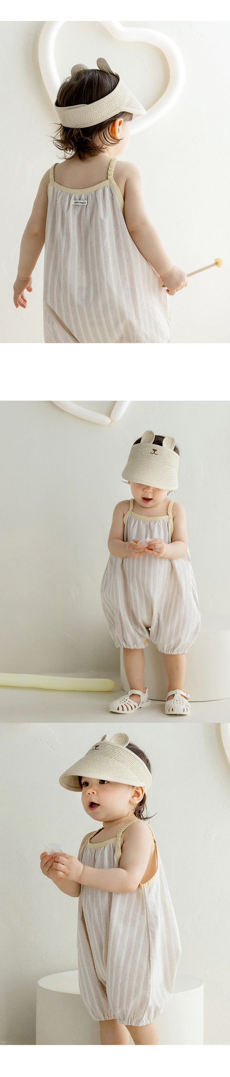 Kids Clara - Korean Baby Fashion - #onlinebabyshop - Cove Baby Jumpsuit - 2