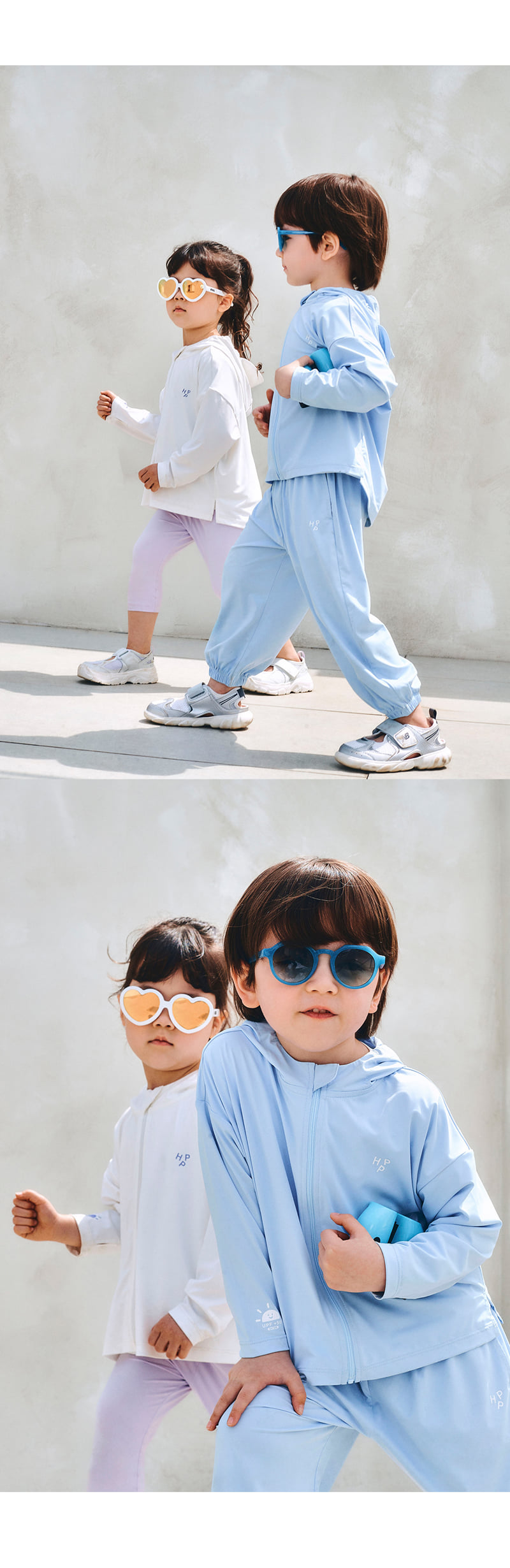 Kids Clara - Korean Baby Fashion - #smilingbaby - UV Ice Hooded Jumper - 9