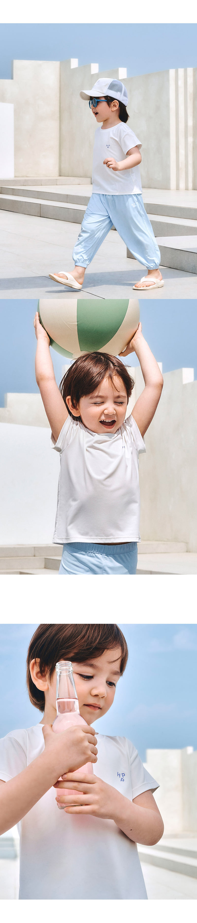 Kids Clara - Korean Baby Fashion - #smilingbaby - UV Ice Cooling Tee - 8