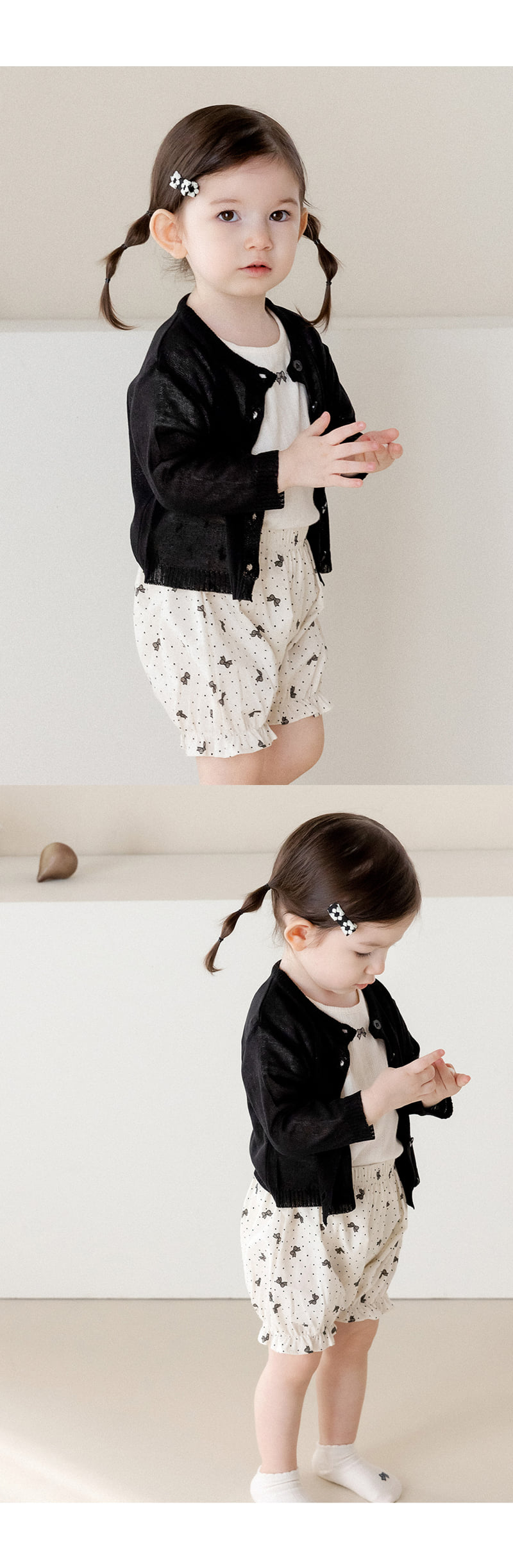 Kids Clara - Korean Baby Fashion - #smilingbaby - Mine Knit Baby Cardigan - 6