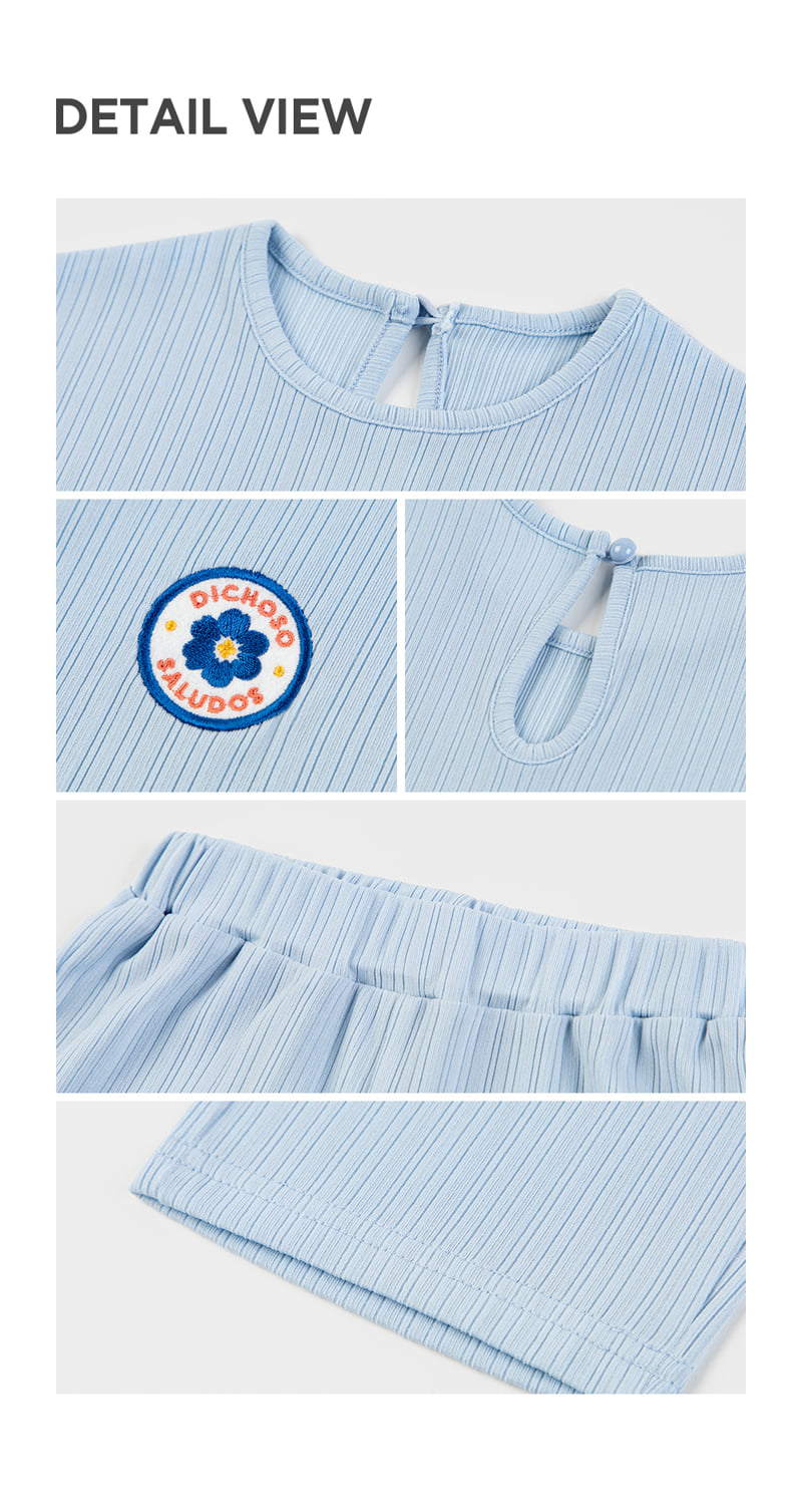Kids Clara - Korean Baby Fashion - #smilingbaby - Lati Pleats Baby Set-up - 5