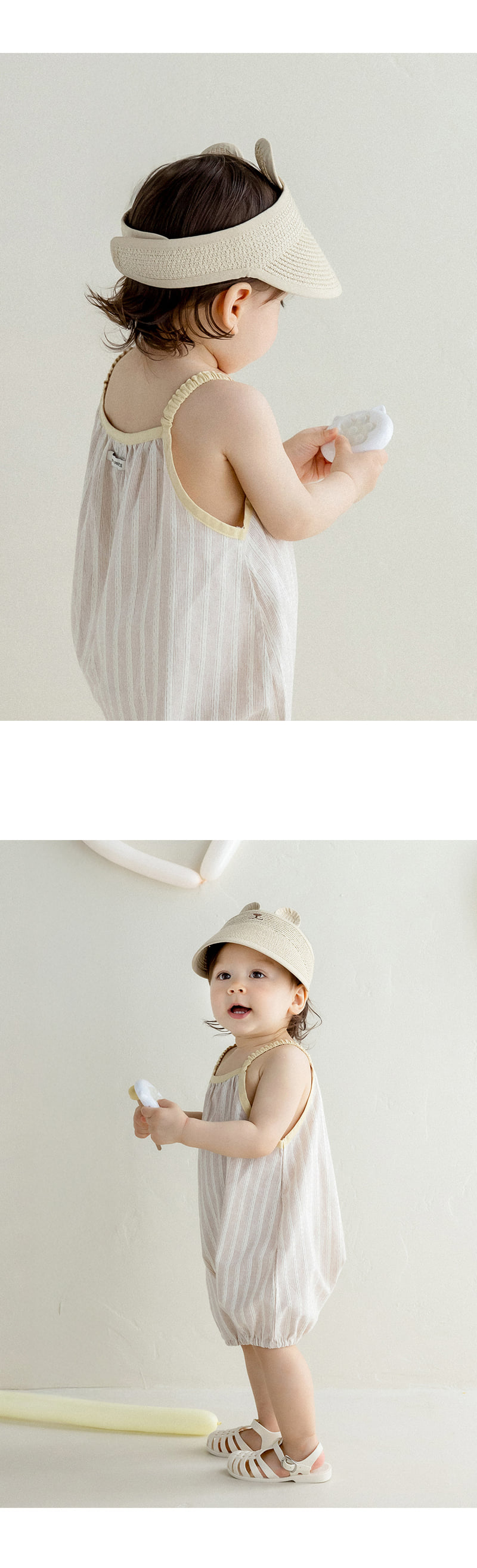 Kids Clara - Korean Baby Fashion - #smilingbaby - Cove Baby Jumpsuit - 3