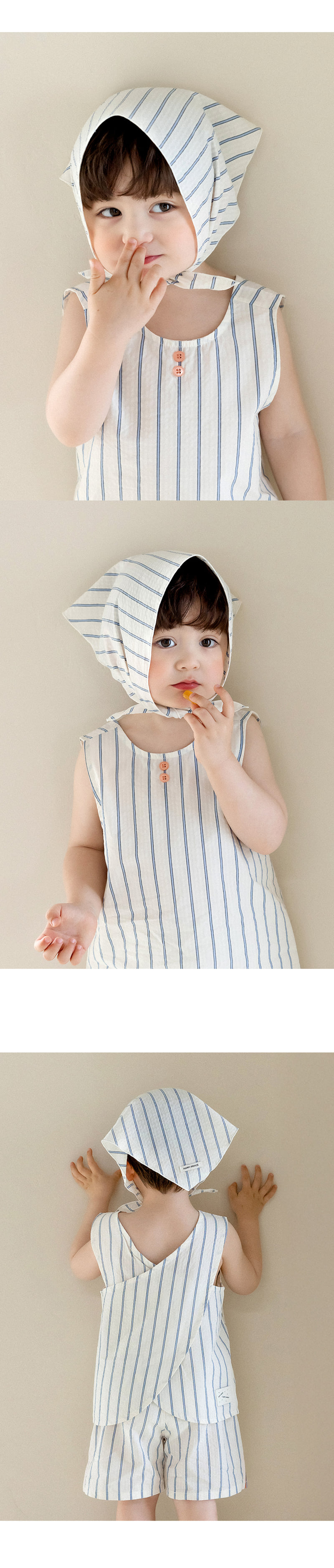 Kids Clara - Korean Baby Fashion - #smilingbaby - Calypso Baby Hair Kerchief - 2