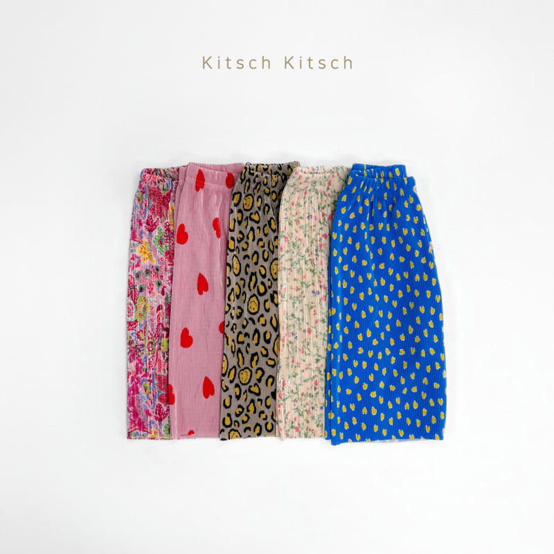 Kitsch Kitsch - Korean Children Fashion - #kidsstore - Bonbon Pleats Set (set of 3) - 3