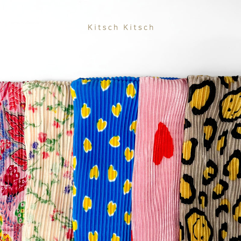 Kitsch Kitsch - Korean Children Fashion - #kidsstore - Bonbon Pleats Set (set of 3) - 4