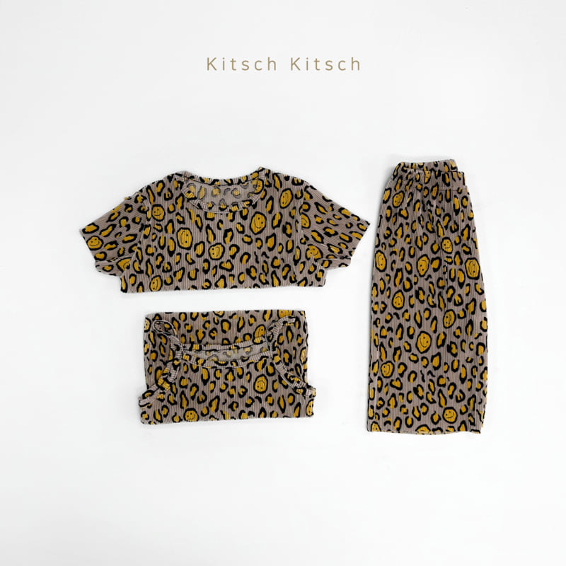 Kitsch Kitsch - Korean Children Fashion - #minifashionista - Bonbon Pleats Set (set of 3) - 8