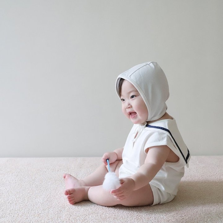 Lemonade - Korean Baby Fashion - #babyboutique - Army Suit (Romper + Hat Set) - 12