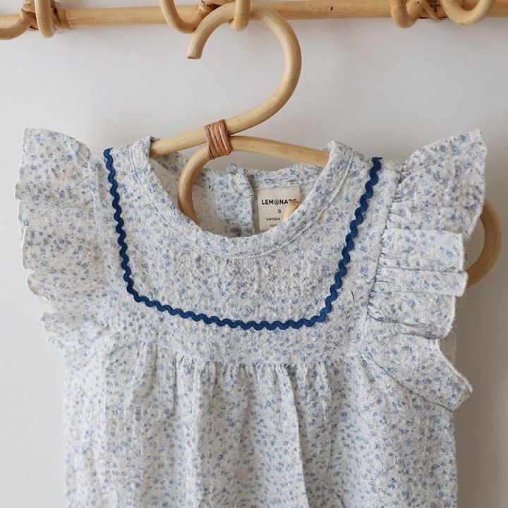 Lemonade - Korean Baby Fashion - #babyboutique - Gypsophila (Romper + Hat Set) - 7