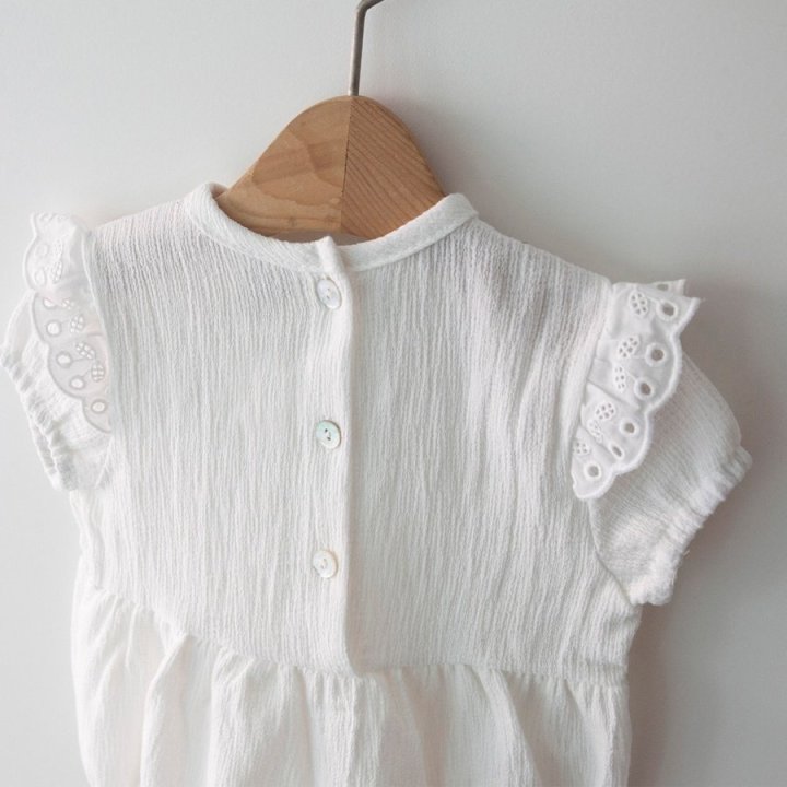 Lemonade - Korean Baby Fashion - #babyboutiqueclothing - Pure Short Sleeve Suit - 8