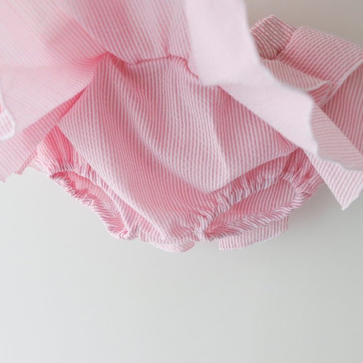 Lemonade - Korean Baby Fashion - #babyboutiqueclothing - Aloha Striped Bloomers - 6