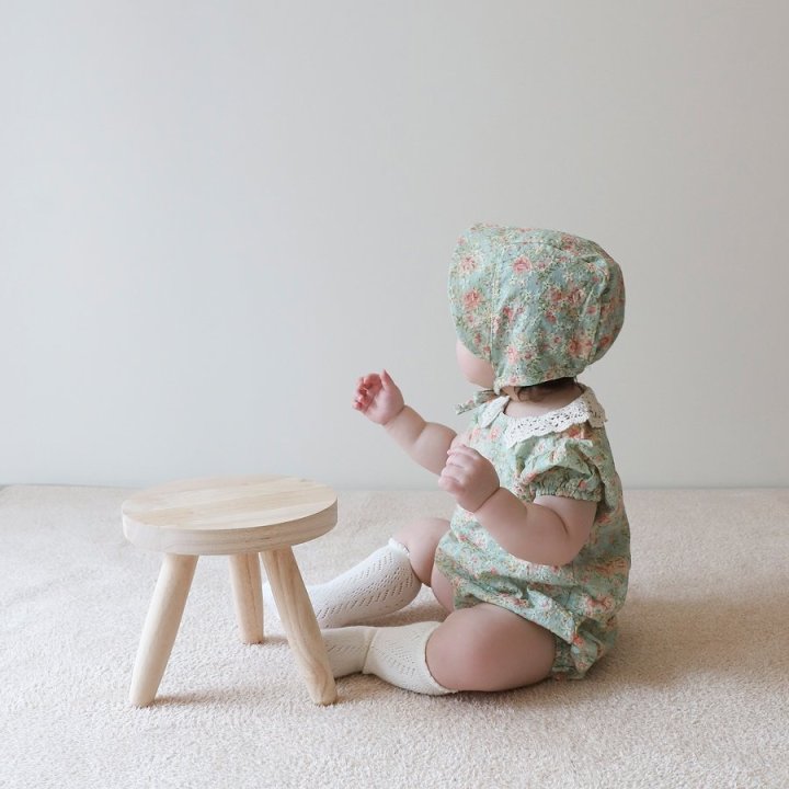 Lemonade - Korean Baby Fashion - #babyboutiqueclothing - Antoinette (Romper + Hat Set) - 10