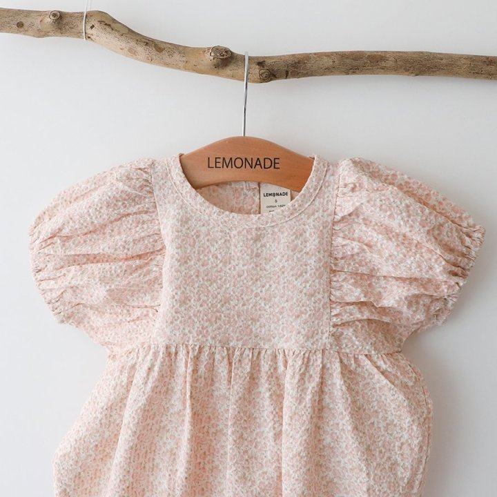 Lemonade - Korean Baby Fashion - #babyboutiqueclothing - Watercolor (Romper + Hat Set) - 7
