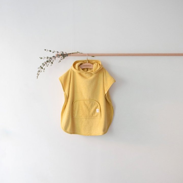Lemonade - Korean Baby Fashion - #babyboutiqueclothing - Terry Cape - 2