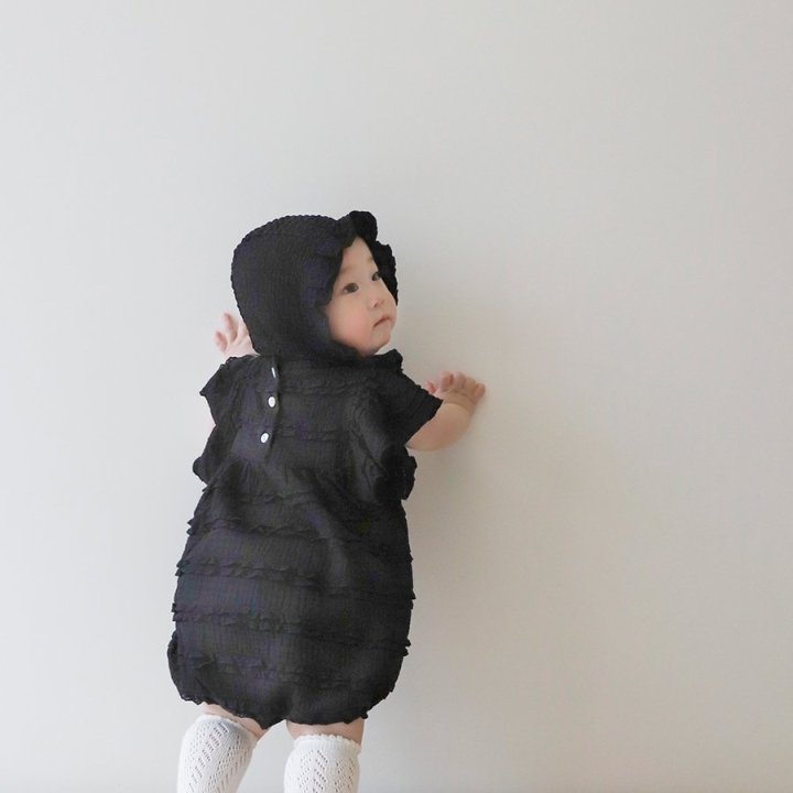 Lemonade - Korean Baby Fashion - #babyclothing - Wedding (Romper + Hat Set) - 10