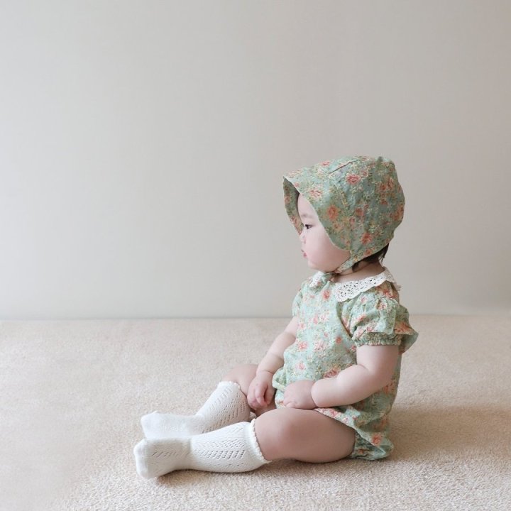 Lemonade - Korean Baby Fashion - #babyclothing - Antoinette (Romper + Hat Set) - 11