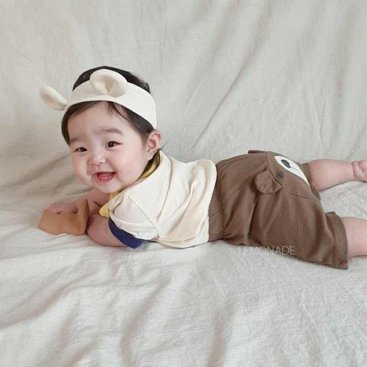 Lemonade - Korean Baby Fashion - #babyclothing - Bear Pants - 11