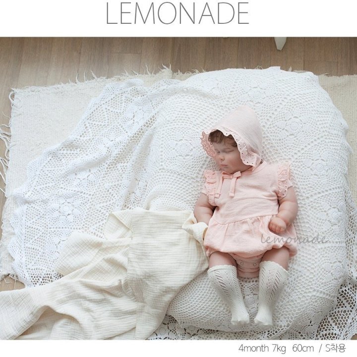 Lemonade - Korean Baby Fashion - #babyfashion - Pure Short Sleeve Suit - 10