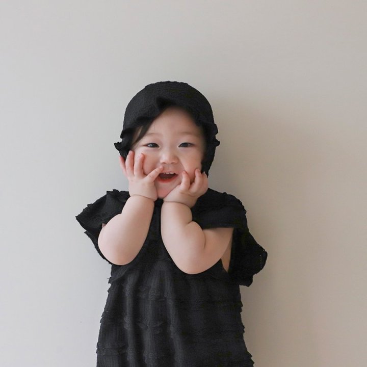 Lemonade - Korean Baby Fashion - #babyfashion - Wedding (Romper + Hat Set) - 11