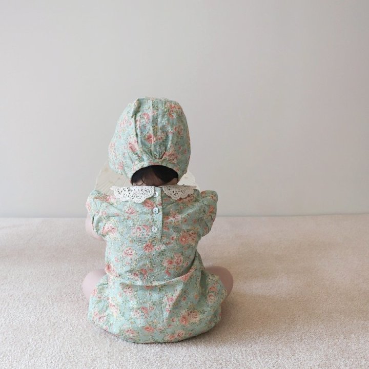Lemonade - Korean Baby Fashion - #babyfashion - Antoinette (Romper + Hat Set) - 12