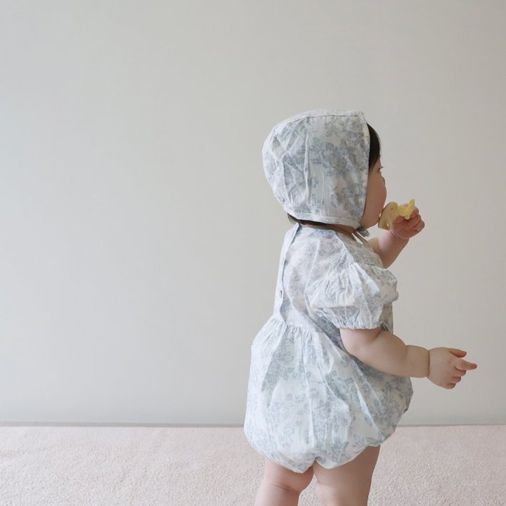 Lemonade - Korean Baby Fashion - #babyfashion - Chica (Romper + Hat Set) - 10