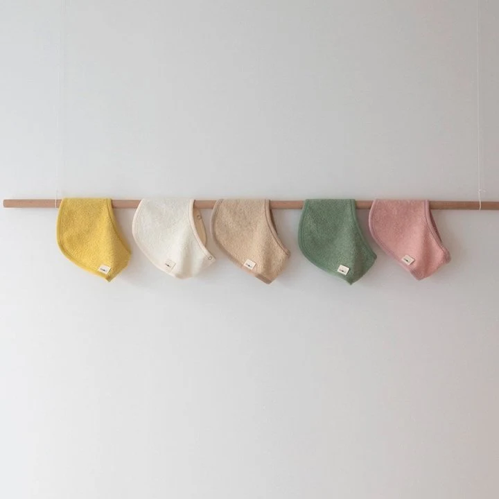 Lemonade - Korean Baby Fashion - #babyfashion - Terry Triangle Bib - 2