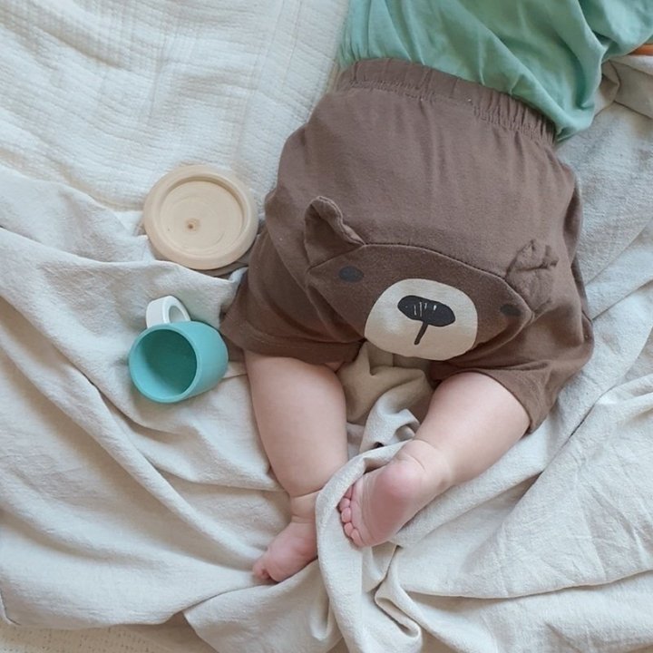 Lemonade - Korean Baby Fashion - #babyfashion - Bear Pants - 12