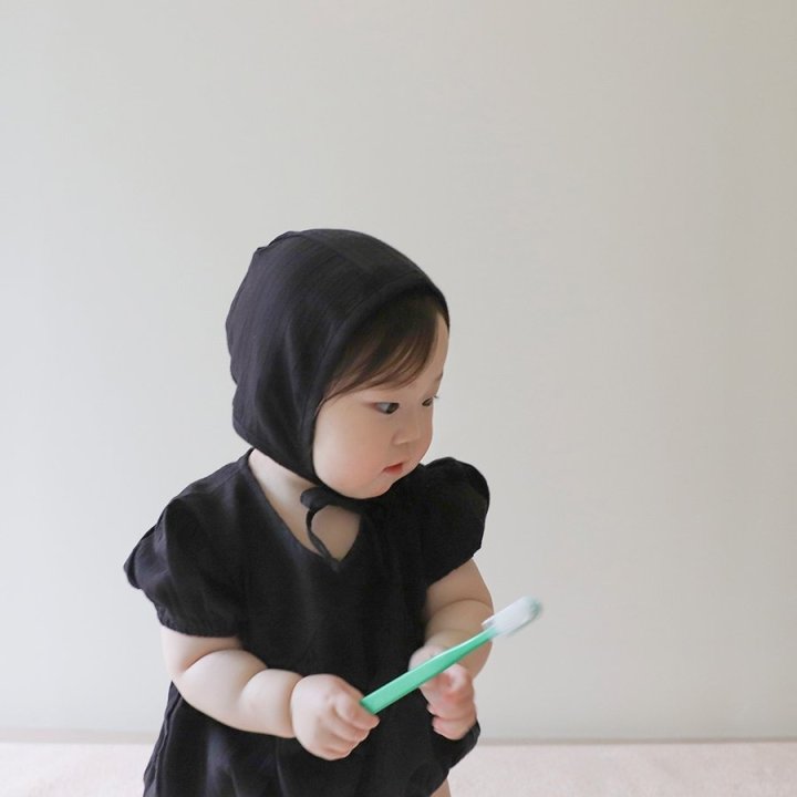Lemonade - Korean Baby Fashion - #babyfever - Wedding (Romper + Hat Set) - 12