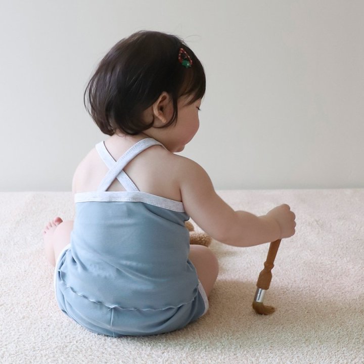 Lemonade - Korean Baby Fashion - #babyfever - Gelato (Sleeveless Top + Shorts) - 11