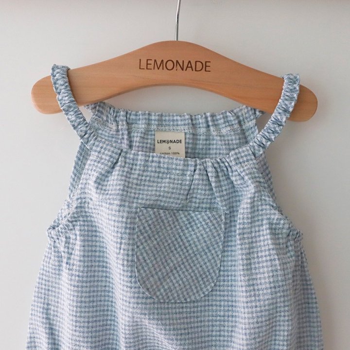 Lemonade - Korean Baby Fashion - #babygirlfashion - Cracker Overalls (Romper + Hat Set) - 3