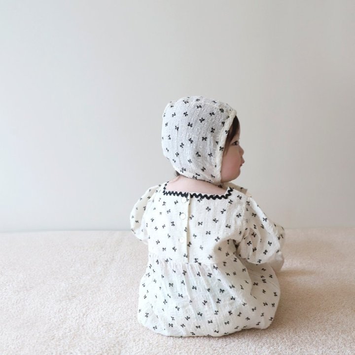 Lemonade - Korean Baby Fashion - #babygirlfashion - Rene (Romper + Hat Set) - 9