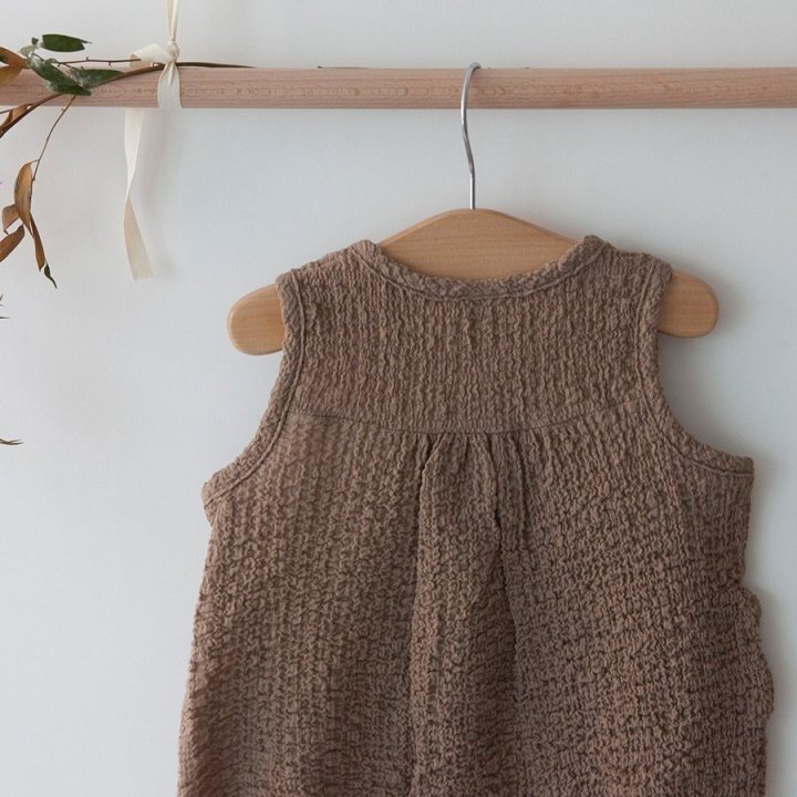 Lemonade - Korean Baby Fashion - #babygirlfashion - Waffle Suit - 4
