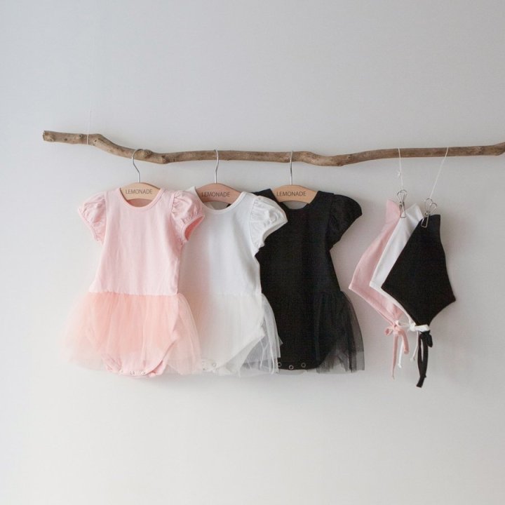Lemonade - Korean Baby Fashion - #babyoninstagram - Swan (Romper + Hat Set)
