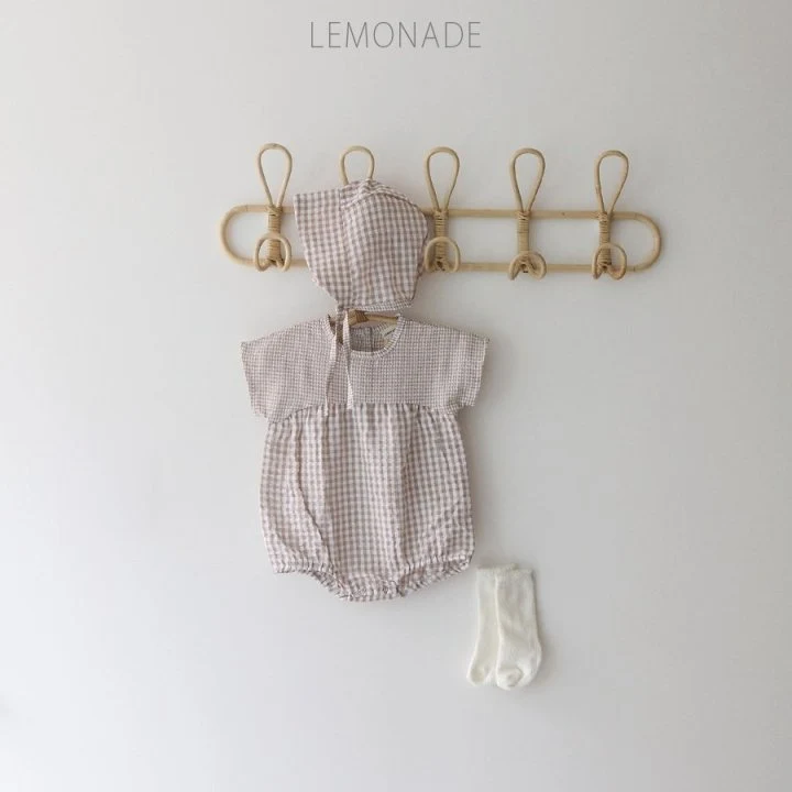 Lemonade - Korean Baby Fashion - #babylifestyle - Juki (Romper + Hat Set) - 4