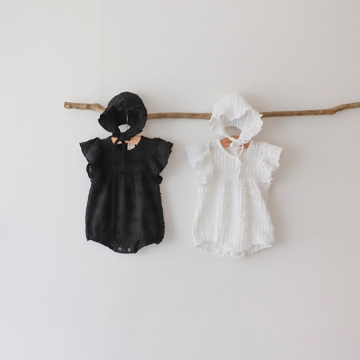 Lemonade - Korean Baby Fashion - #babyootd - Wedding (Romper + Hat Set)