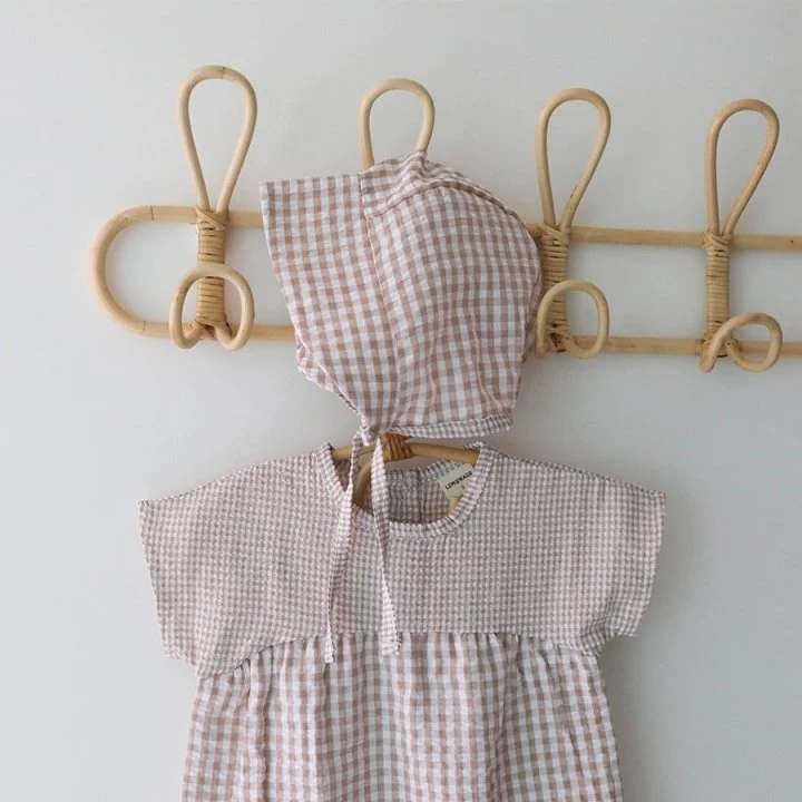 Lemonade - Korean Baby Fashion - #babyootd - Juki (Romper + Hat Set) - 5