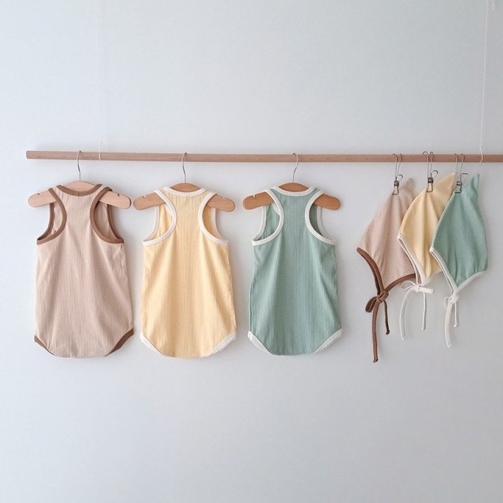 Lemonade - Korean Baby Fashion - #babyootd - Union Suit - 4