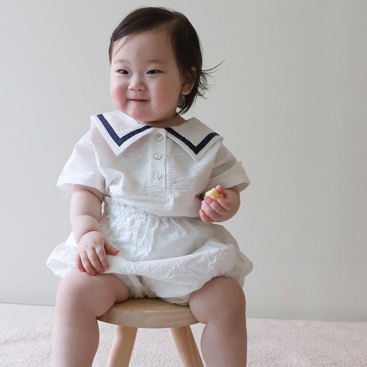 Lemonade - Korean Baby Fashion - #babywear - Embossed Set (Shirt + Shorts) - 10