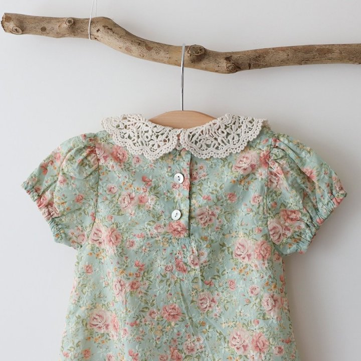 Lemonade - Korean Baby Fashion - #babywear - Antoinette (Romper + Hat Set) - 5