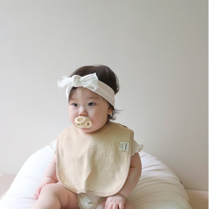 Lemonade - Korean Baby Fashion - #babywear - Terry Square Bib - 11