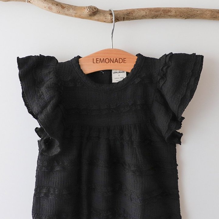 Lemonade - Korean Baby Fashion - #onlinebabyboutique - Wedding (Romper + Hat Set) - 5