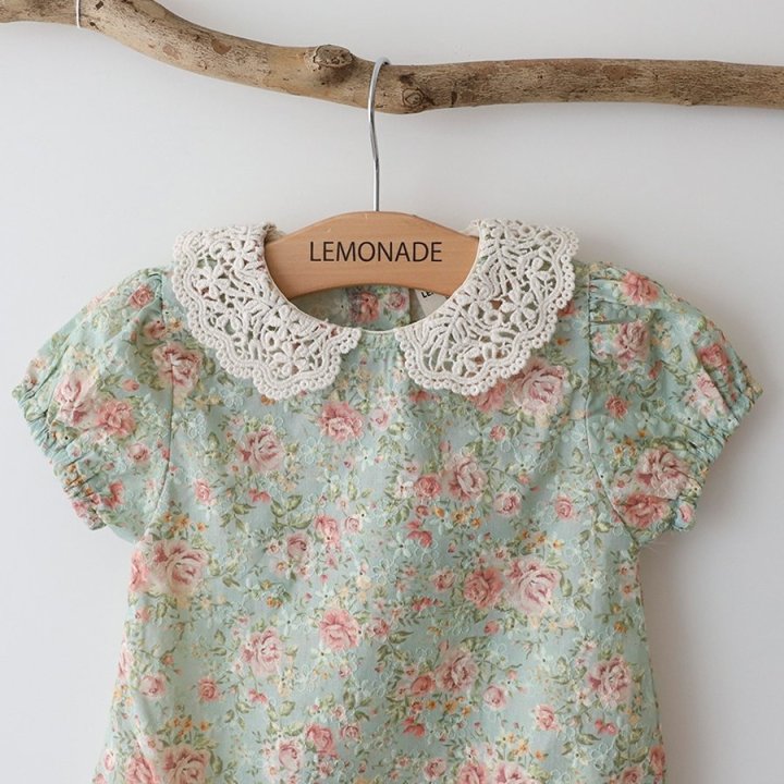 Lemonade - Korean Baby Fashion - #onlinebabyboutique - Antoinette (Romper + Hat Set) - 6