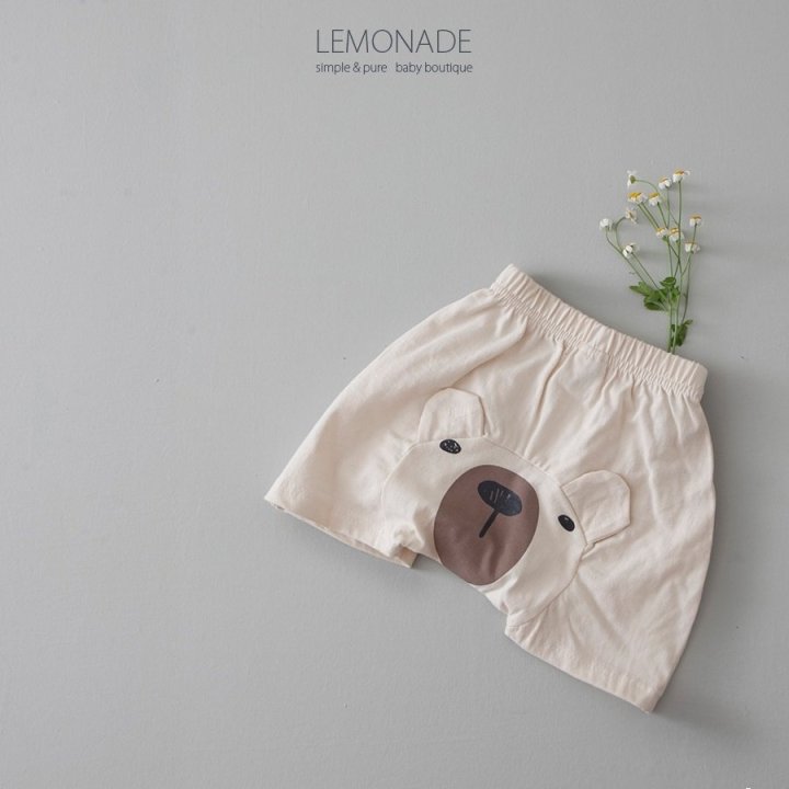 Lemonade - Korean Baby Fashion - #onlinebabyboutique - Bear Pants - 6